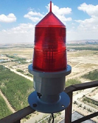 烟囱安装航标灯-太阳能障碍灯具的构成与应用