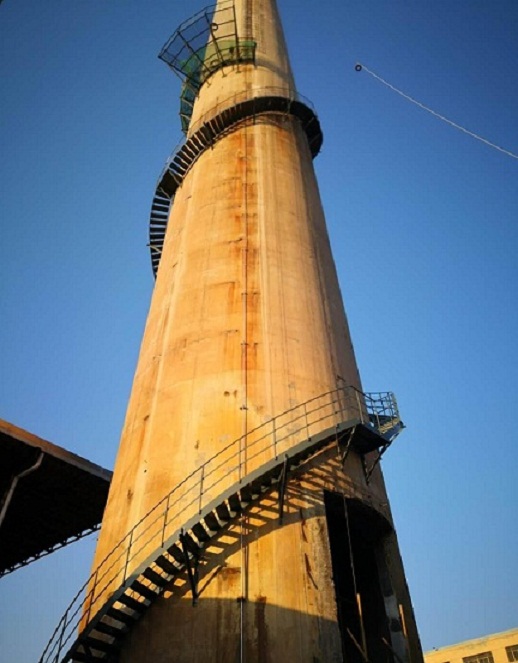 广州烟囱安装旋转梯-广州烟囱安装钢楼梯施工方案