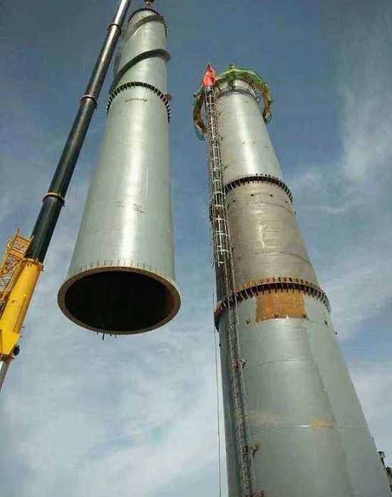 西双版纳新建钢烟囱安装流程详解：专业、细致、安全