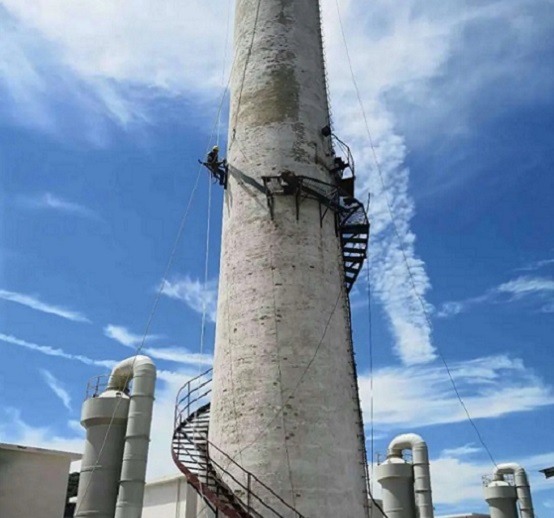 白城烟囱安装转梯：专业技术和实践经验的结晶